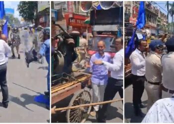 सिपाही ने एसडीएम साहब को जड़े तमाचे, परिचय बताने पर फटकारा