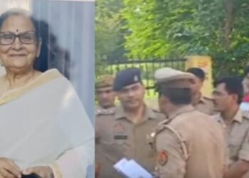 घर में अकेले रह रही बुजुर्ग महिला की हत्या