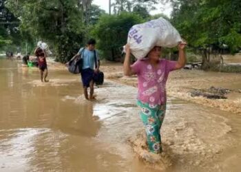 म्यांमार में बाढ़ से मरने वालों की संख्या 293 हुई