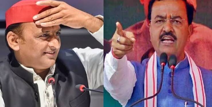केशव प्रसाद मौर्य ने अखिलेश पर साधा निशाना
