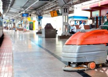 रेलवे में कंबलों की सफाई को लेकर नई पहल