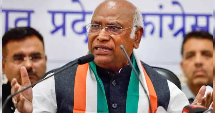 कांग्रेस के राष्ट्रीय अध्यक्ष मल्लिकार्जुन खरगे