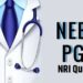 एनआरआई कोटे से नीट पीजी सीटों की भराई पर रोक