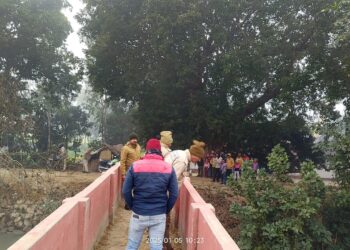 शारदा सहायक नहर में मिला अज्ञात महिला का शव, मचा हड़कंप