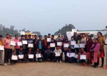 उन्मुक्त टीम ने ब्लॉक स्तरीय खेल प्रतियोगिता में लहराया परचम