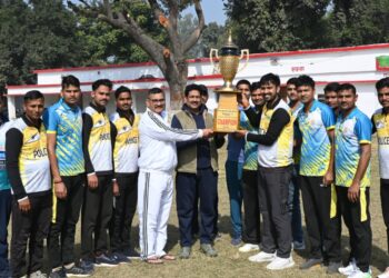 सद्भावना क्रिकेट लीग में पुलिस इलेवन की शानदार जीत