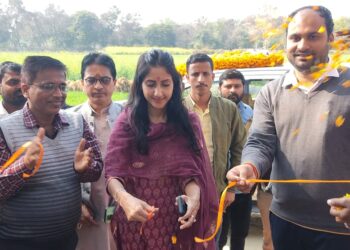 सदर विधायक अदिति सिंह ने अमृत सरोवर बंदीपुर का किया लोकार्पण