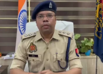 कानपुर में साइबर के थाने के लिए आवंटित भूमि को भी नहीं छोड़ा, बाउंड्रीवॉल बनाकर अवैध कब्जा