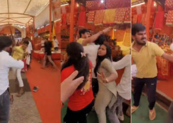 चंद्रिका देवी मंदिर में दुकानदारों की मनमानी, श्रद्धालुओं को किया जाता है परेशान