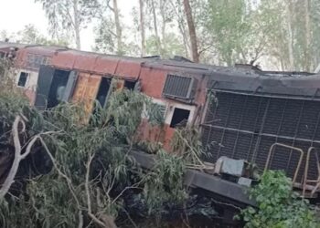 झारखंड के साहिबगंज में भीषण रेल दुर्घटना, दो की मौत, चार घायल