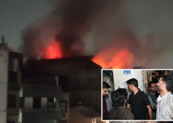 कानपुर के चमनगंज प्रेम नगर में भीषण अग्निकांड, एक ही परिवार के पांच लोगों की दर्दनाक मौत