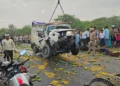 आगरा में भीषण हादसा, मॉर्निंग वॉक पर निकले तीन बुजुर्ग समेत चारकी मौत