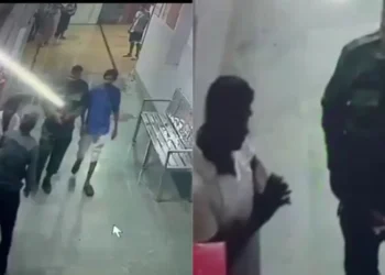 उर्सुला अस्पताल में डॉक्टर ने की सुपरवाइजर की पिटाई, 60 सेकंड में पड़ गए 12 थप्पड़