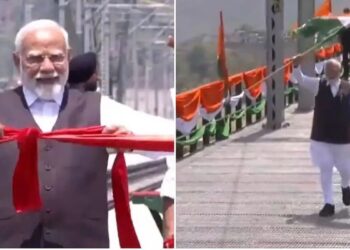 जम्मू-कश्मीर को बड़ी सौगात, पीएम मोदी ने किया दुनिया के सबसे ऊंचे चिनाब रेल पुल का उद्घाटन