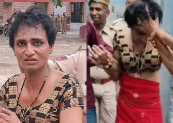 खौफ हो तो ऐसा, पुलिस से बचने को हिस्ट्रीशीटर ने पहनी साड़ी, घूंघट उठते ही खुल गई पोल