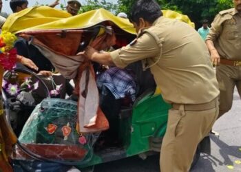 तेज रफ्तार रोडवेज बस ने ऑटो को मारी टक्कर, दो की मौत, एक घायल