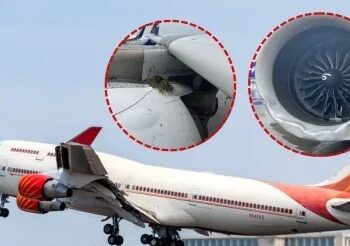 मुंबई एयरपोर्ट पर बड़ा हादसा टला, लैंडिंग के दौरान एयर इंडिया का विमान फिसला, टायर फटे, मुख्य रनवे बंद