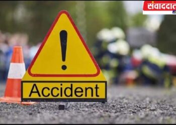 तेज रफ्तार कार की टक्कर से बाइक सवार युवक गंभीर रूप से घायल, आरोपी कार सवार फरार