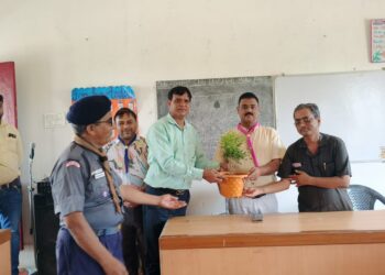 छंदवल गांव में स्काउट-गाइड का तीन दिवसीय प्रशिक्षण शिविर का शुभारंभ