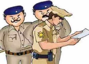 पुलिस ने दबिश देकर पकड़ा आरोपी, नाजायज चाकू बरामद