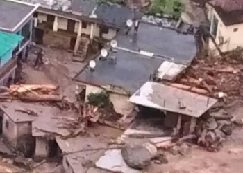 चमोली के नंदानगर में भारी बारिश से भूस्खलन, पांच लापता 