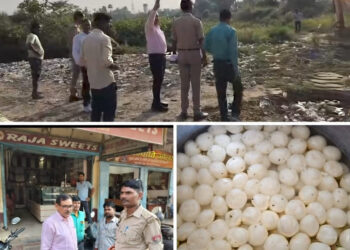 राजा ‘प्रजा’ को दे रहा कीड़े वाली मिठाइयाँ