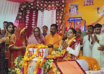 राजा परीक्षित की कथा सुन भाव विभोर हुए श्रद्धालु