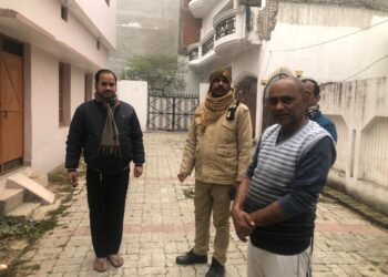 भरतनगर में बीएलओ के मकान में लोहे का जाल काटकर चोरों ने उड़ाया सामान