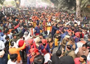 100 गाड़ियों का काफिला, नेताओं-अभिनेताओं का हुजूम, आठ दिन कार्यक्रम में बृजभूषण सिंह का दिखा दबदबा