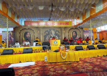 श्रीमद्भागवत कथा ज्ञान यज्ञ का सप्तम दिवस श्रद्धा व ब्रह्मज्ञान से ओतप्रोत