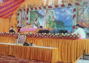 राजा परीक्षित जन्म और शुकदेव आगमन के प्रसंग सुन भाव-विभोर हुए श्रद्धालु