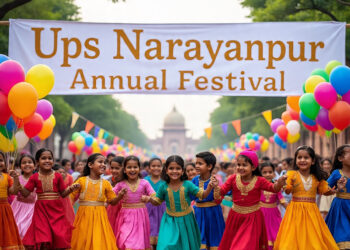 यूपीएस नारायनपुर में वार्षिकोत्सव व सम्मान समारोह, बच्चों की प्रस्तुतियों ने बांधा समां