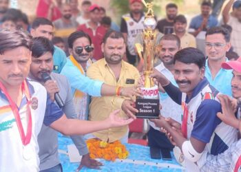 रामगंज प्रीमियर लीग : मंगली टाइगर्स बने चैंपियन, नीरज सिंह की विस्फोटक पारी से ऐतिहासिक जीत