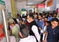 डिप्टी सीएम ब्रजेश पाठक का औचक निरीक्षण, मरीज बनकर पहुंचे सीएचसी