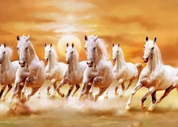 सात दौड़ते घोड़ों की तस्वीर मानी जाती है समृद्धि, सकारात्मक ऊर्जा और प्रगति का प्रतीक