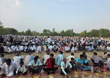घटकौर में हुआ विशाल बौद्ध धम्म सम्मेलन, उमड़ा जनसैलाब