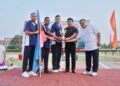 सीआरपीएफ अमेठी में अंतर ग्रुप केंद्र ट्राईथलन प्रतियोगिता संपन्न: 101 आरएएफ बटालियन बनी विजेता