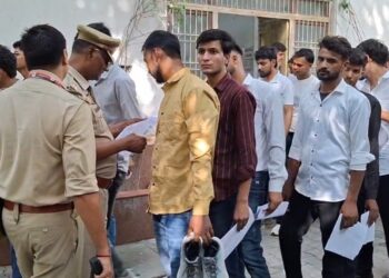 यूपी पुलिस सिपाही भर्ती परीक्षा: पहली पाली शांतिपूर्वक संपन्न